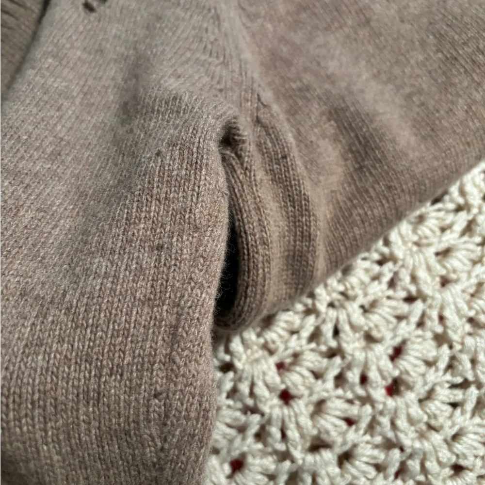 Anine Bing Distressed Brown Sweater Size Small - Picture 9 of 10